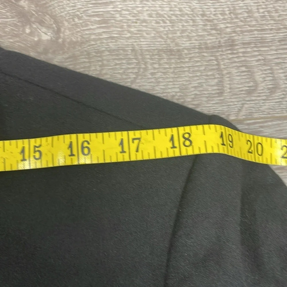 Eddie Bauer Black Wool Blazer Lined Single Breast Notch Collar Size 20 - Picture 6 of 15